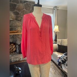 100% silk blouse Lilly Pulitzer